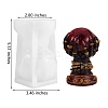 Halloween Theme DIY Candle Silicone Statue Molds DIY-SZ0007-18-7
