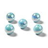 UV Plating Rainbow Iridescent Acrylic Beads X-PACR-D070-01I-1