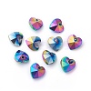 Romantic Valentines Ideas Glass Charms G030V14mm-29-1