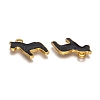 Alloy Enamel Animal Horse Pendants ENAM-M004-G-2