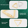 2Pcs 2 Colors 925 Sterling 2Pcs 2 Colors 925 Sterling Silver Locking Carabiner STER-GA0001-04A-4