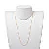 Brass Ball Chains Necklace Making NJEW-JN02838-04-4