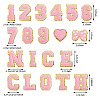 38Pcs 38 Style Cloth Iron on/Sew on Patches DIY-FW0001-16-2