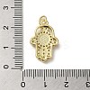 Brass Micro Pave Cubic Zirconia Pendants KK-Q808-02G-3