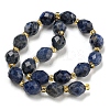 Natural Sodalite Beads Strands G-N342-57-3