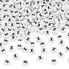 500Pcs Acrylic Beads SACR-TA0001-55X-1