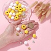 DIY Daisy Flower Silicone Beads Jewelry Making Finding Kit DIY-YW0008-77-5