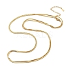 1.6MM 304 Stainless Steel Snake Chain Long Necklaces LS-NJEW-A049-02G-2