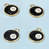 40Pcs Alloy Enamel Pendants FIND-SC0016-76G-7