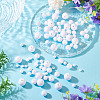100Pcs 5 Styles Opaque Acrylic Beads MACR-TADJ0001-12H-6