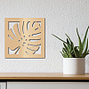 Laser Cut Unfinished Basswood Wall Decoration WOOD-WH0113-140-7