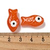 Handmade Transparent Glass Beads GLAA-N0028-03F-4
