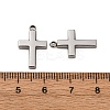 304 Stainless Steel Pendants STAS-C129-01P-3