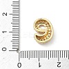 Brass Micro Pave Cubic Zirconia Pendants KK-A300-02G-E-3