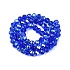 Electroplate Glass Beads Strands EGLA-A044-T8mm-L31-3
