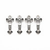 Tibetan Style Alloy Pendants TIBE-S320-190AS-1