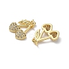 Brass Micro Pave Cubic Zirconia Pendants KK-H522-02C-G-2