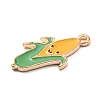 Thanksgiving Day Alloy Enamel Pendants ENAM-D060-01F-KCG-3