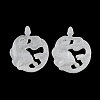 Natural Selenite Carved Medusa Figurines G-G130-04-2