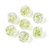 Handmade Foil Lampwork Beads Strands FOIL-T008-04H-2