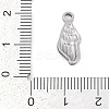 304 Stainless Steel Pendants STAS-L022-255P-3