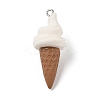Opaque Resin Imitation Food Pendants RESI-S399-03B-1