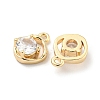 Brass Glass Pendants KK-L211-014G-01-2