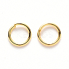 Brass Open Jump Rings LS-X-KK-S358-001G-2