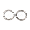 201 Stainless Steel Closed Jump Rings STAS-D301-17P-02-1