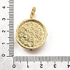 Brass Micro Pave Cubic Zirconia & Enamel Pendants KK-R222-14G-01-3