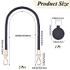 2Pcs Imitation Leather Bag Strap PURS-CL0001-17-2