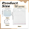 20Pcs Rectangle Laser Cardboard Jewelry Display Cards for Earring CDIS-LP0001-23-2