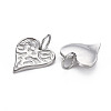 Non-Tarnish 304 Stainless Steel Pendants STAS-N097-118P-NR-2