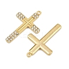 304 Stainless Steel Rhinestone Pendants STAS-P419-11G-02-2