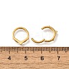 304 Stainless Steel V Shaped Hoop Nose Rings AJEW-D306-07G-2