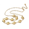 Ocean 304 Stainless Steel Link Chain Necklaces for Women NJEW-A060-01D-G-2