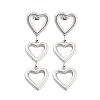 Non-Tarnish 304 Stainless Steel Stud Earrings EJEW-S226-10P-02-2