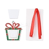Christmas Themed Sublimation Blank Alloy Pendant Decorations LS-DIY-L070-01D-2