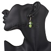 Handmade Glass Seed Beads Apple Dangle Earrings EJEW-MZ00575-01-3