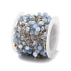 Ion Plating(IP) 304 Stainless Steel Handmade Beaded Chain CHS-K019-03G-05-3