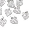 SHEGRACE Valentine's Day Brass Clear Cubic Zirconia Pendants XGRQ3K134-539P-1