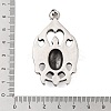 Retro 304 Stainless Steel Big Pendants STAS-I205-38AS-05-3