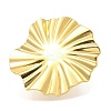 304 Stainless Steel Open Cuff Ring for Women LS-RJEW-B109-06G-05-2
