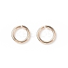 Non-Tarnish Yellow Gold Filled Jump Rings KK-G164-1-2