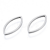 Non-Tarnish 201 Stainless Steel Linking Rings STAS-N090-T05-1-3