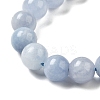 Dyed Natural Malaysia Jade Beads Strands G-G021-02B-22-2