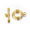 Tibetan Style Alloy Toggle Clasps LF0141Y-NFG-1