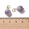 Natural Amethyst Pendants STAS-C120-10G-01-3
