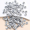 1000Pcs Opaque Acrylic Beads OACR-PA0001-34B-3