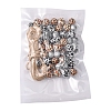 DIY Wood Beaded Pendant Display Decoration Making Kit DIY-YW0005-97-7